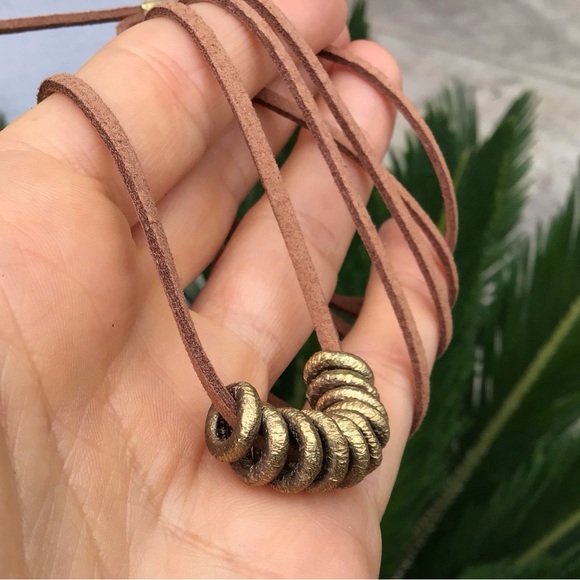 Sundance Charm necklace suede cord - Picture 8 of 10